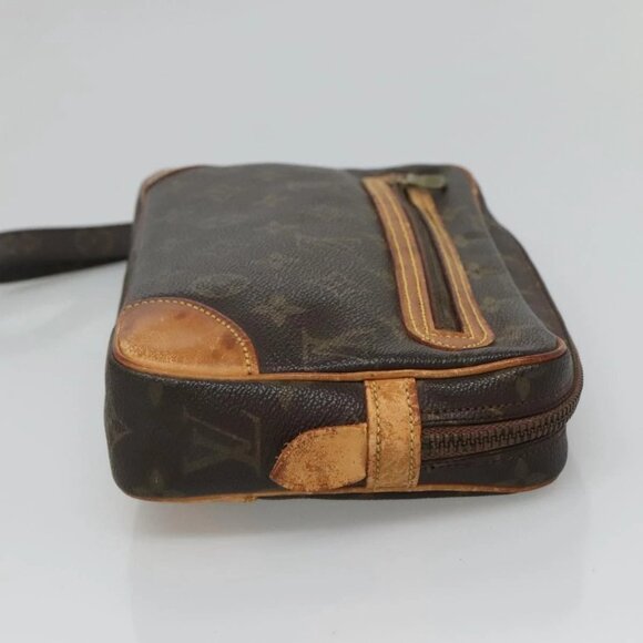 LOUIS VUITTON Monogram Marly Dragonne GM Clutch Bag - Picture 5 of 15